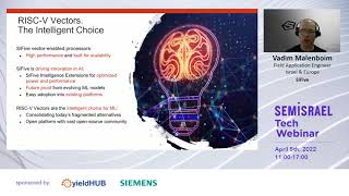 RISC-V Vectors enable flexibility \u0026 efficiency for AI/ML - SemIsrael Tech Webinar on Apr. 5, '22.