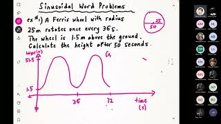 Sinusoidal Word Problems Example 1