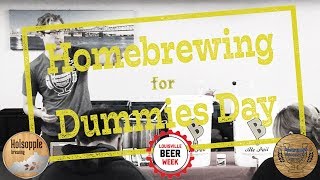 Homebrewing for Dummies Day || ft. Holsopple Brewing