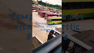 Kempegowda bus stand , Majestic Bangalore