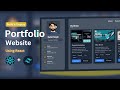 🔥Build a Portfolio Website Using React JS and Tailwind CSS