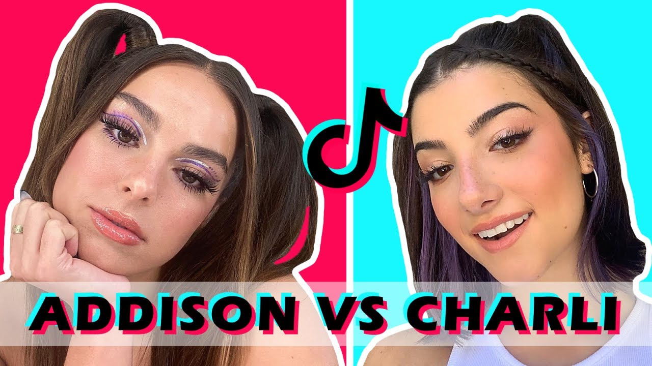 CHARLI D'AMELIO VS ADDISON RAE NEW TIKTOK COMPILATION - YouTube