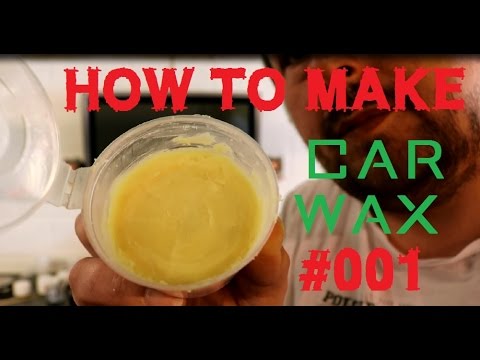 homebrew car wax - how to make a car wax Part1 homebrew car wax - how to make a car wax Part1