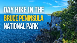 Day Hike in The Bruce Peninsula National Park