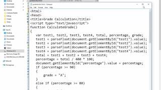 Introduction to Computer Science - Debugging WebPages - Internet Explorer 11
