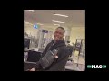 israel adesanya and alex pereira randomly meet at airport