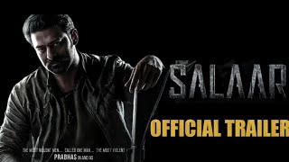 Salaar Official trailer | Prabhas | Prashant neel | Hombale films.