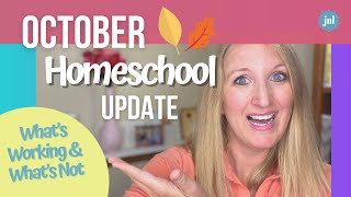 *NEW* HOMESCHOOL CHECK IN OCTOBER 2020  || What's working and what's not (Monthly Homeschool Update)