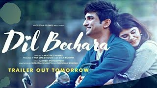 Dil Bechara   Official Trailer   last movie of Sushant Singh Rajput