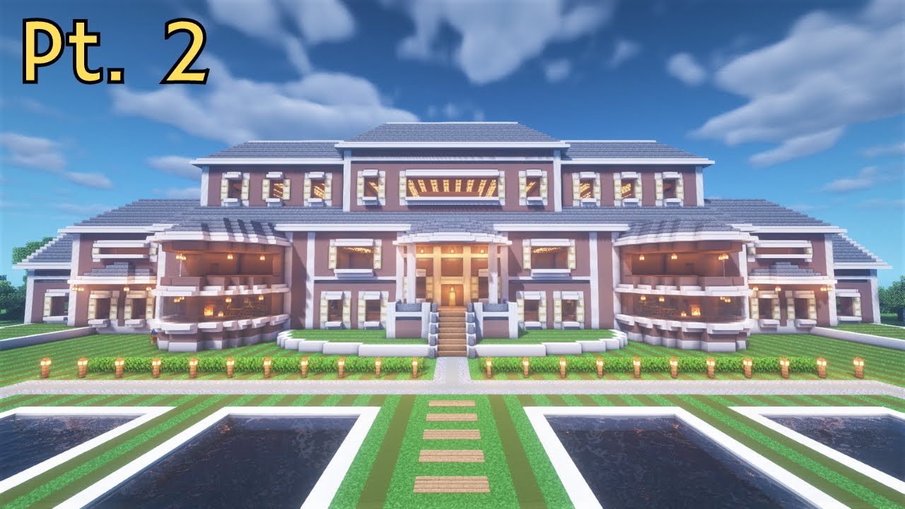 Minecraft Suburban Mansion