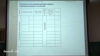 Гриневский С.О.- Гидрогеология.Часть 1 - 4. Характеристика проницаемости основных типов горных пород