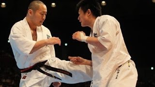 【JFKO】第1回全日本フルコンタクト空手道選手権大会　男子軽重量級　決勝　山田一仁　対　加藤大喜