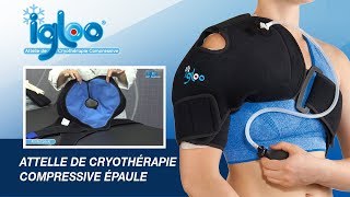 Igloo Attelle de cryothérapie compressive pour l’épaule