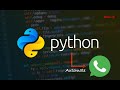 Automate WhatsApp message with just 2 lines of python code in 2 min !!!