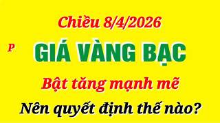 Giá vàng hôm nay 9999 chiều ngày 8/4/2026- GIÁ VÀNG NHẪN 9999- Bảng giá vàng sjc, 24k 18k
