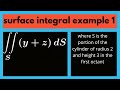 Multivariable Calculus | Surface integral example 1.