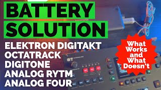 Running Elektron Boxes On Battery Power | Battery Solution for Digitakt, Digitone, Octatrack + More