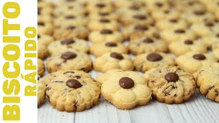 BISCOITOS AMANTEIGADOS RÁPIDOS - SEM BATEDEIRA| Práticos e deliciosos! Derretem na boca!