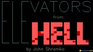 Elevators from Hell gameplay (PC Game, 1992)