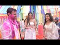 The cast of Apna Time Bhi Ayega shoots for a special Holi sequence