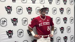 NC State SS Christian Serrano following season sweep over ECU