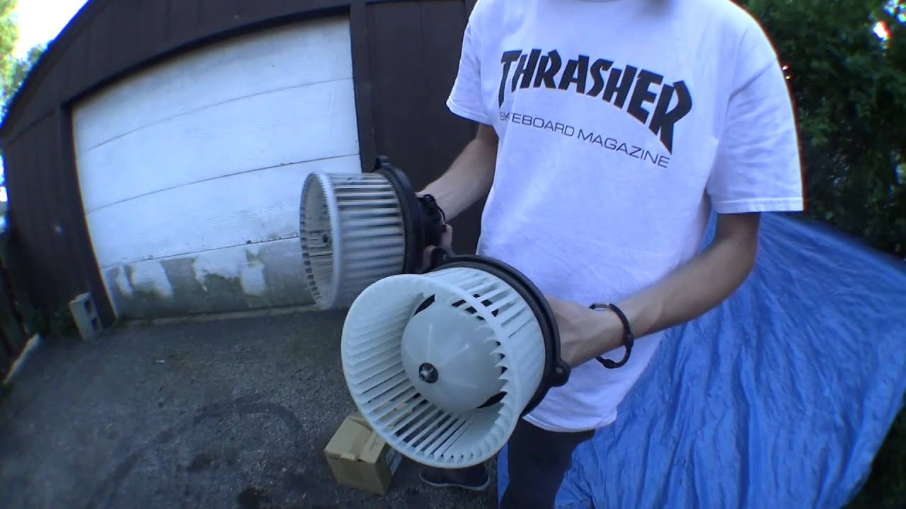 How To Replace Blower Motor - YouTube