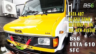 BS6 TATA 610 SFC Truck New Avatar of TATA 407 with payload capacity of 3.3 Tons, Specs Review