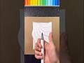Easy Art Idea with Alcohol Markers! 🫶✨😍 Who Loves Rainbows?! 🌈 #artwork