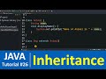 Java Tutorial #26 - Class Inheritance in Java Programming (extends)