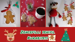 Yeni Yıl Hazırlıkları: Kolay ve Lezzetli Zencefilli Tarçınlı  Yeni Yıl Kurabiyesi 🍪🎄