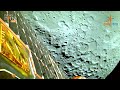 isro releases picture of moon from chandrayaan 3 i news9