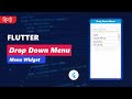 DropDownButton in Flutter | Hindi | #flutter #flutterinhindi #dart #flutterdeveloper #code