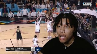 Kxxshr Reacts To NCAA National Championship Game UConn vs Purdue | Full Game Highlights | PURE HOOPS