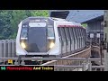 double meetup smrt ewl alstom movia r151 set 1849 1850 testing at ew1 pasir ris platform b