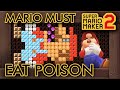 Super Mario Maker 2 - Mario Must Eat Poison to Beat This Level