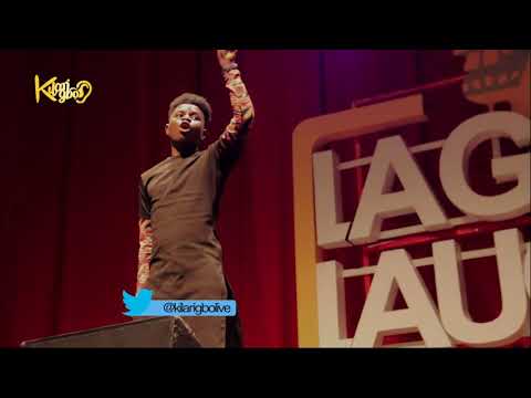 Kenny Blaq, Basket Mouth and Ushbebe Performs at Lagos Laughs