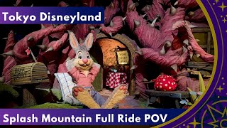 Tokyo Disneyland Splash Mountain Full POV Ride Through in 2025 Tokyo Disney Resort