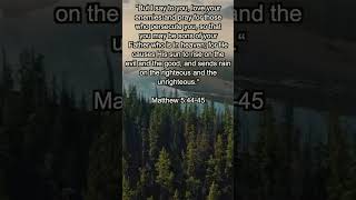 Matthew 5:44 45
