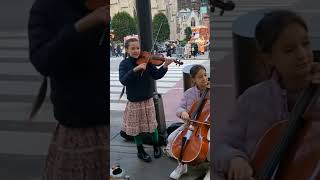 NYC Street Violin #shorts #violin #violinist #tourism #newyork #broadway #vlog #music #streetstyle