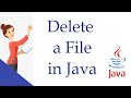 How to Delete a File in Java? For Beginners Java Tutorial