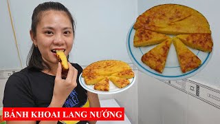 Cách làm bánh khoai lang nướng bằng chảo đơn giản cực ngon