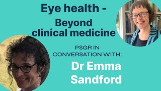 Eye Health - Beyond Clinical Medicine \u0026 Towards Natural Ophthalmology - with Dr Emma Sandford