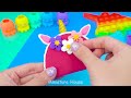 make unicorn miniature house with rainbow slime pool from clay 🦄🌈 u0026 unboxing ice cream shop toy 🍧