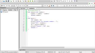 C Programming | Tutorial 8 | Functions with Parameters | TechFriends