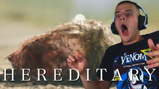 HEREDITARY IS SO DISTURBING! Movie reaction! FIRST TIME WATCHING!