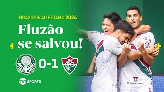 FLUMINENSE VENCE O PALMEIRAS E SE SALVA DO REBAIXAMENTO NA ÚLTIMA RODADA! PALMEIRAS 0X1 FLUMINENSE