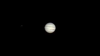 Jupiter and Io Transit Timelapse (2015-4-28)