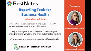 BestNotes Reporting Tools