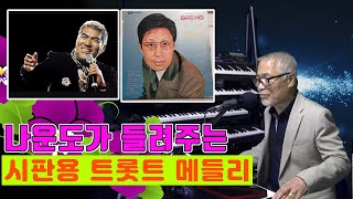 나운도가 들려주는 시판용 트롯트 메들리 ★딱 한 번 인생(나훈아), 안녕(배호)★