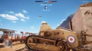 戰地風雲1 歡樂的輕型坦克 Battlefield 1Happy Light Tank Gameplay